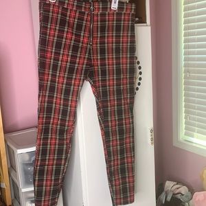Plaid pants
